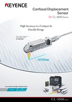 Confocal Displacement Sensor Cl Series Keyence Singapore