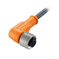 OP-87276 - Connector Cable M12 L-shaped 2-m PUR